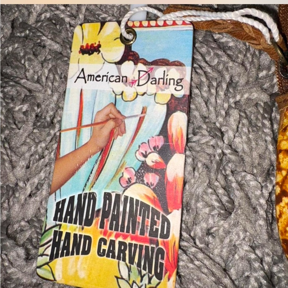 Artistic Brown and Multicolor Women's Bag - Picture 6 of 6